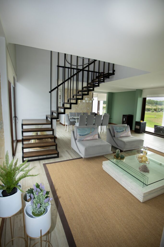Casa piloto, living